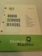 1971 DELCO Radio Service Manual Book  GM CHRYSLER APPLICATIONS ARE IN PICTURES 