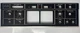 AKAI GX-225D Reel To Reel Tape Deck Front Lower Front Control Face Plate