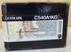 Toner Lexmark C540A1KG black new original packaging original C540, C543 invoice VAT