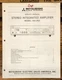 Mitsubishi DA-U52 Amplifier  Service Manual *Original*