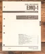 Yamaha EMQ-1 Disk Recorder Service Manual *Original*
