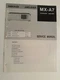Nikko MX-A7 Integrated Amplifier Service Manual
