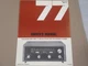 Mcintosh MR 77  Tuner Vintage Original Manual