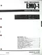 Yamaha EMQ-1 Disk Recorder Half Rack Unit Original Service Manual Book, Japan.