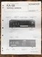 Kenwood KA-58 Amplifier  Service Manual *Original*