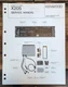 Kenwood X205 Car Radio Service Manual *Original*