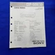 SONY CDP-508ESD Service Manual Original Paper OEM Repair Guide - USA