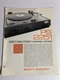 Sony PS2251 Direct-Drive Stereo Turntable Vintage Brochure