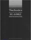 Technics SU-A4MK2 Amplifier Owners Instruction Manual Reprint