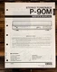 Yamaha P-90M Record Player / Turntable Service Manual *Original*
