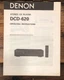 Denon DCD-620 CD Player Owners / User Manual *Original*