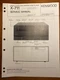 Kenwood X-711 Stereo Double Auto Reverse Cassette Deck Original Repair Manual