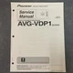 Pioneer AVG-VDP1 Service Manual [Original w/Schematics, Diagrams, Parts ,etc]