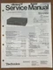 Technics by Panasonic SU-V450 Stereo Integrated Amplifier Original Repair Manual