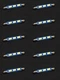 10 Cool Blue 6.3V 43mm Festoon Lamp LED Light Bulbs McIntosh MX112 MX113 MX114