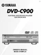 Operating Instructions For Yamaha DVD-C900