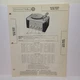 SAMS PHOTOFACT SERVICE MANUAL 71-8 DAVID BOGEN RECORD PLAYER H623