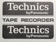 TECHNICS RS-B605 Cassette Deck Service Manual Original