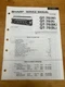Sharp QT-78 Boombox Tape Deck Service Manual Vintage OEM Diagrams