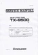 Service Manual Guide For Pioneer TX-9500