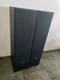 SET OF 2 YAMAHA SPEAKERS BLACK CABINET FLOOR MODEL# NS-A2835