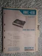 Sony hme-418 service manual original repair book stereo system turntable radio