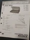 Sony PS-LX40 PS-LX40P PS-LX43P PS-LX44P Turntable Service Manual Original