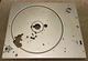 Dual CS 505-1 Turntable Original Plinth Deck Springs Vintage Record Player Part