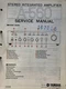 Service manual for Yamaha A-560, Original