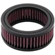 K&N E-3200 Custom Air Filter - Increases Horsepower - Washable and Reusable