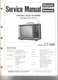 PANASONIC SERVICE MANUAL FOR CT-398