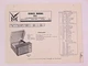 Vintage Original OEM Voice of Music VOM VM302 Service Repair Manual Phonograph