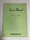 Pioneer PL-41D/FV Turntable Service Manual 1971 Vintage Rare