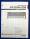 Original Yamaha Portatone Keyboard Service Manual -- PSR-31