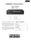 Service Manual Guide For Onkyo P-308