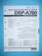 Service manual for Yamaha DSP-A780, Original