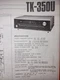 Kenwood TK-350U Tuner Schematic only from Volume 1 Original