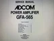 Adcom Gfa-565 Service Manual  Digital