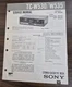 Sony TC-W530 TC-W535 Cassette Deck Service Manual  - Original