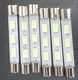 (6) 41MM COOL BLUE LED FUSE LAMP 6.3V MX110 MX112 MX113 MX114 MX115 McIntosh