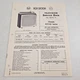 RCA Victor Television Service Data Chassis KCS161 Series File 1966 No T9