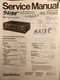 Technics by Panasonic RS-TR265 Dolby NR-Equipped Stereo Cassette Deck Manual