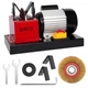 LawnMower Blade Sharpener AL 1700 RPM 550W, 3/4HP, Bench Mower Sharpening Mac...