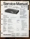 Technics SL-P110 CD Player Service Manual *Original*