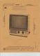Sony TV-116, TV-780, TV-970 B&W TV Photofact Folder, SAMS Service Manual