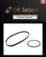 Belts for Sony TC-K850ES, TC-K870ES, TC-K890ES, TC-K909ES, TC-K950ES Tape Deck