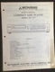 MITSUBISHI DP-107 CD Player Service Manual Original