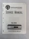 Vintage Kenwood Service Manual Model Number KA-500