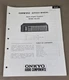 Onkyo Stereo Graphic Equalizer EQ-540 Service Manual D-4606