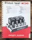 McIntosh MC-240 MC240 Amplifier Issue #2 Owners / User Manual *Original*